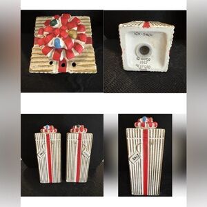 Vintage Napco 1962 Gift Box Salt and Pepper Shakers